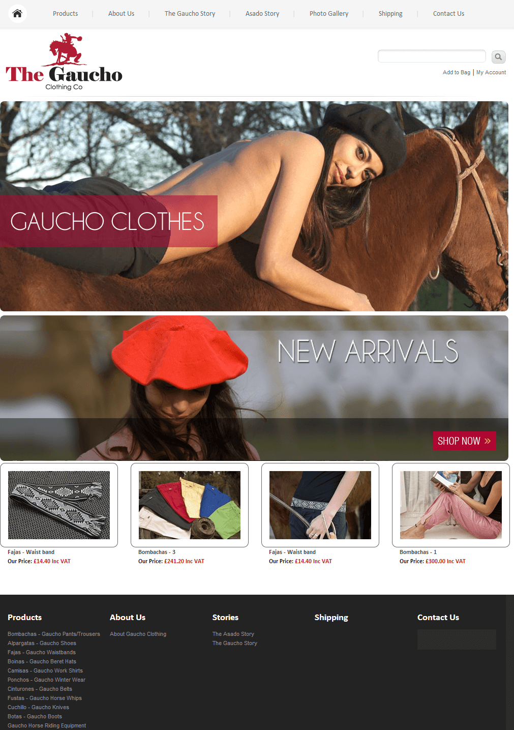 Gaucho Clothing