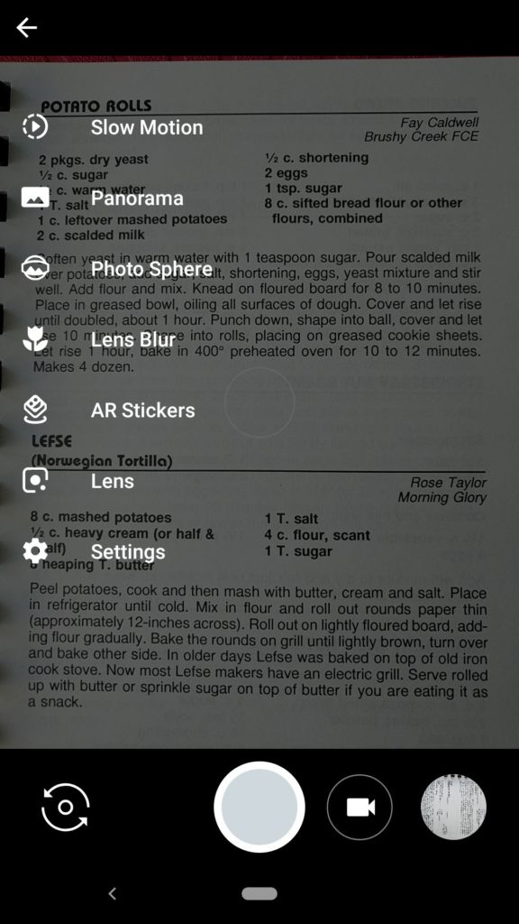 google-lens-copy text