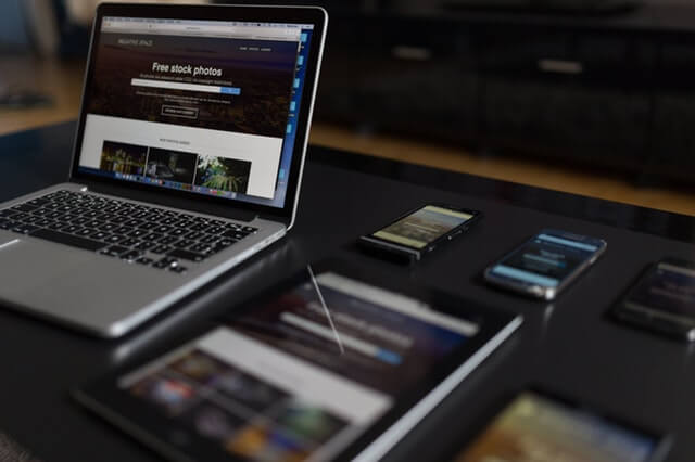 different screen sizes