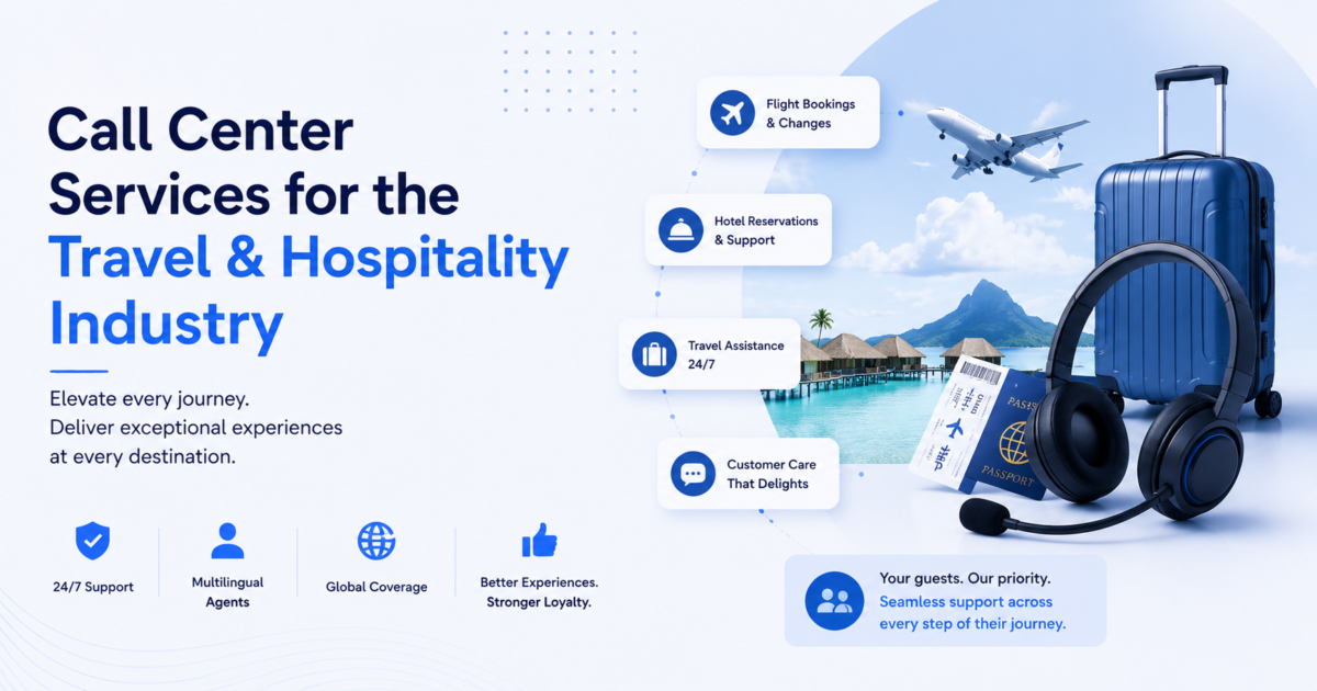 Call Center Services for the Travel & Hospitality Industry